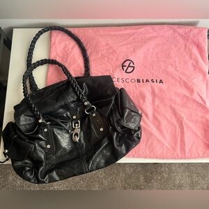 Francesco Biasia Leather Shoulder Bag
